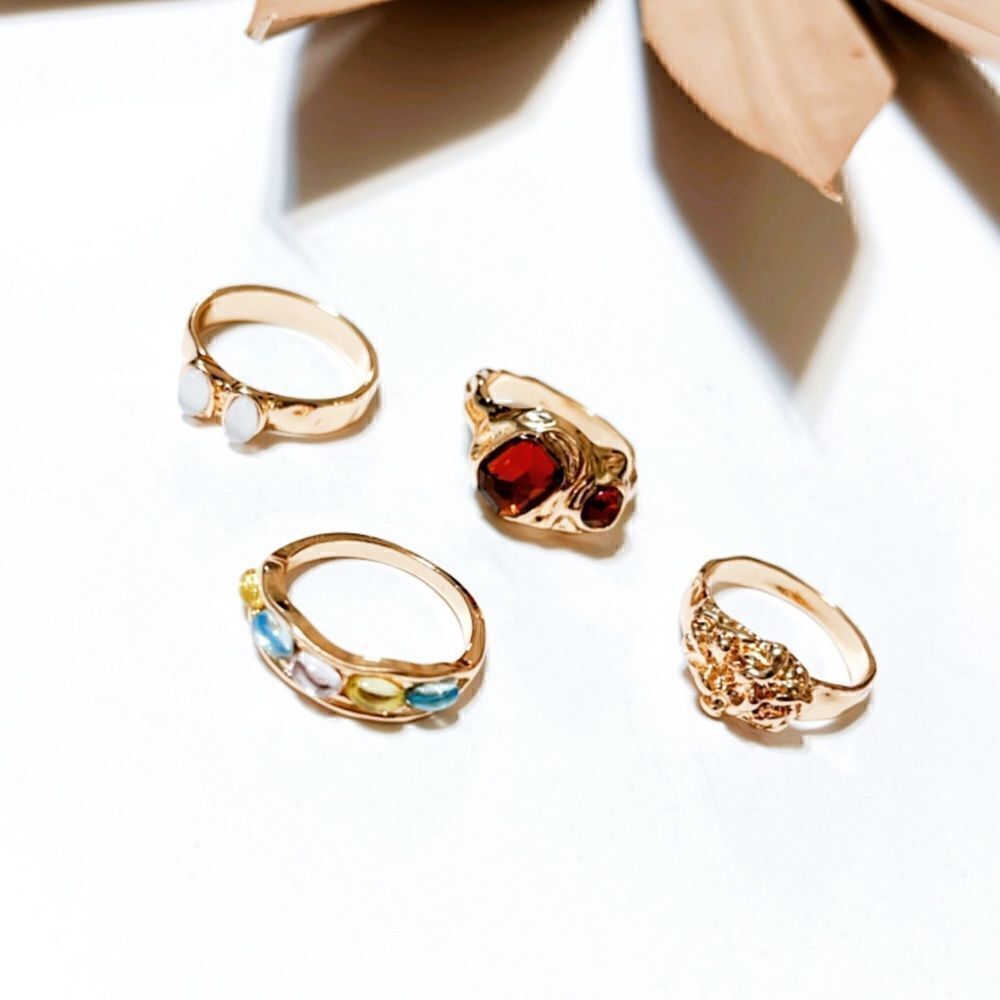 Boho  ring  set  S304 - Picture 2 of 2